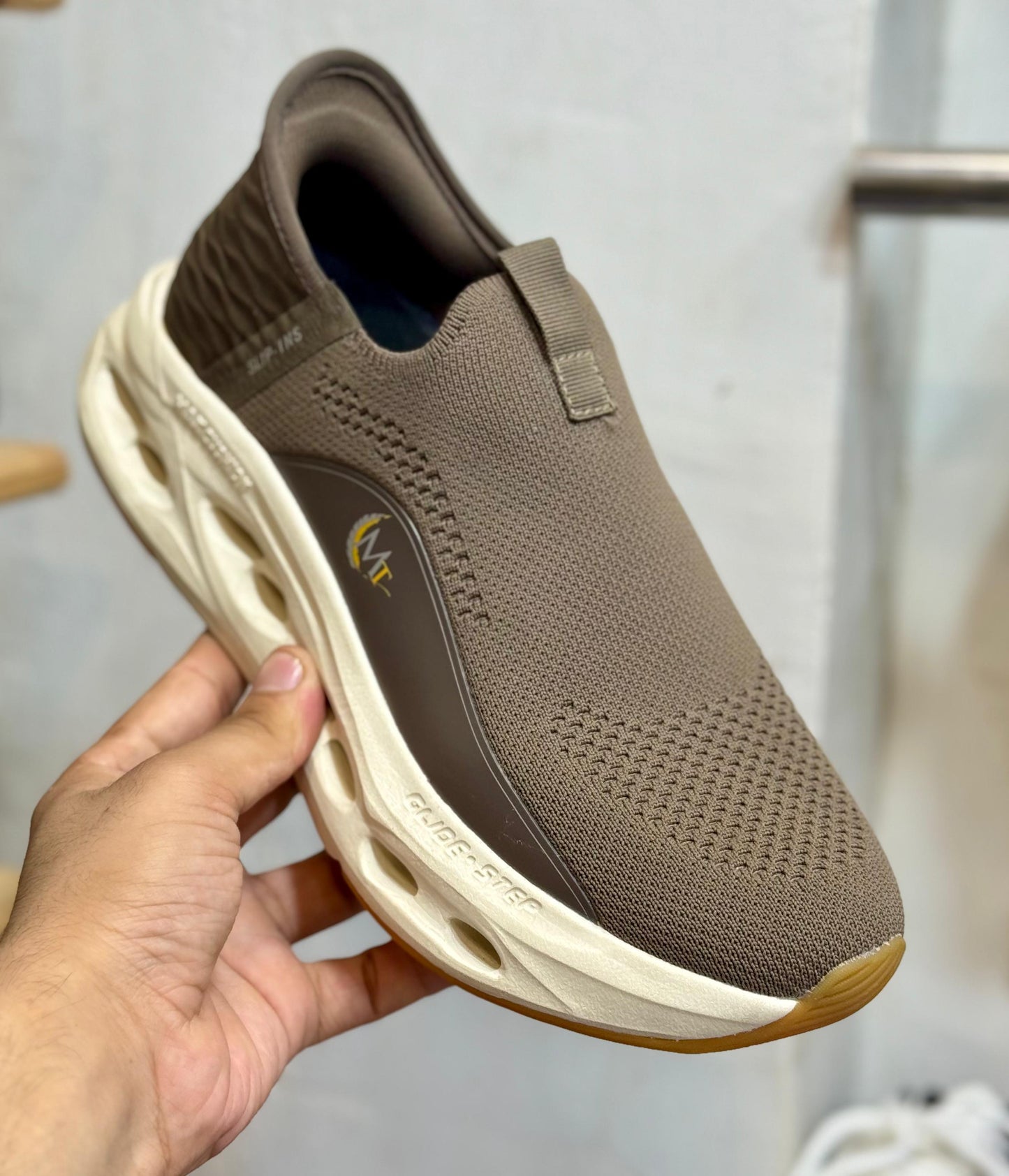 Skechers AirFlex Runners – Brown | Premium Quality (Made in Vietnam)
