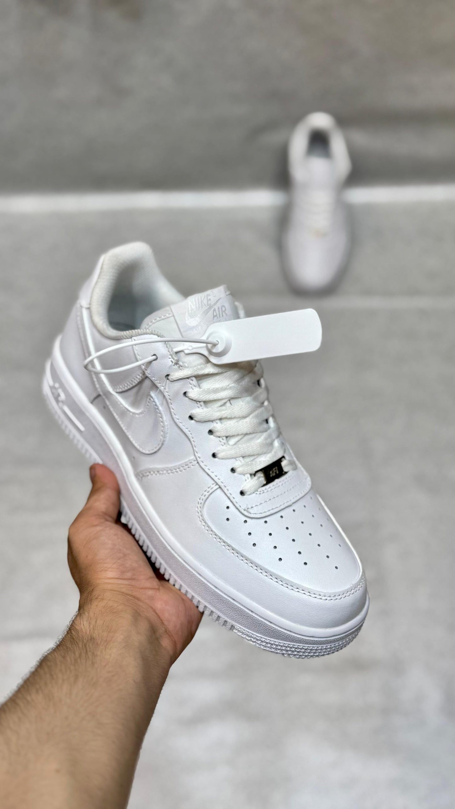 Air Force 1 Style All-White Sneakers (Imported AAA Grade Quality – Made in Vietnam)