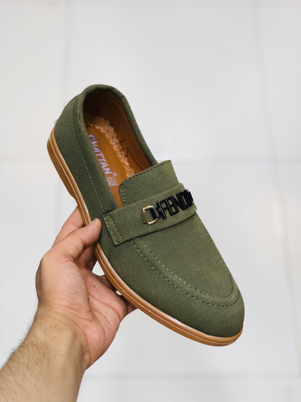 Italian Loro Piana - Olive Green